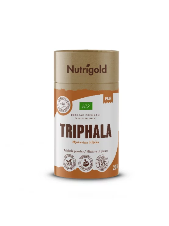 Nutrigold Triphala U Prahu G Organska Tvornica Zdrave Hrane