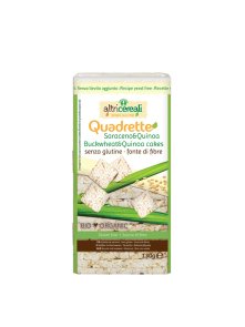 Quadretti krekeri s heljdom i kvinojom Bio 130g Probios