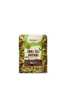 Nutrigold organski Chill Rooibos relax čaj u prozirnoj ambalaži od 60g