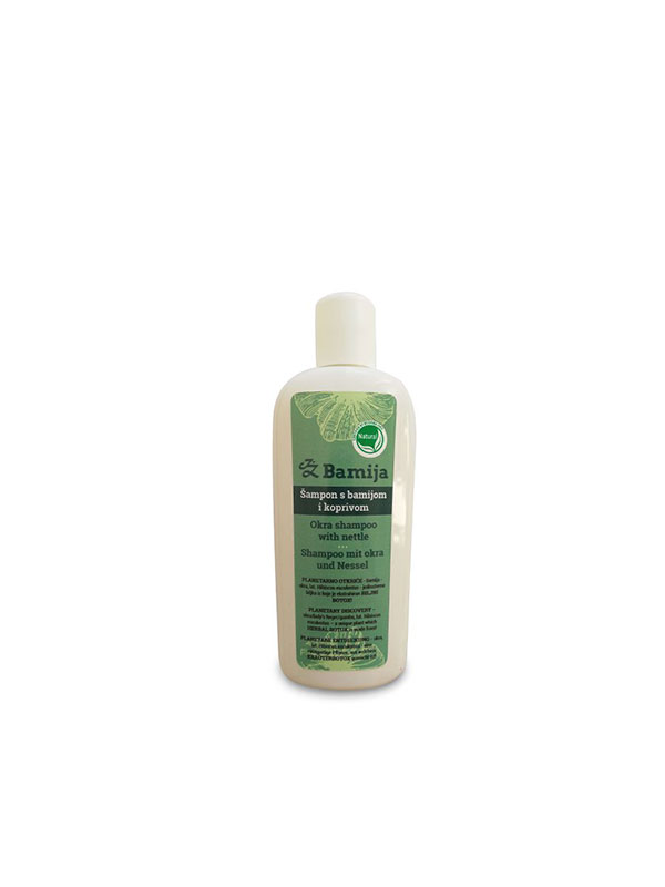 Okra Hair Shampoo | Natural Hair Product | Healthy Food Factory