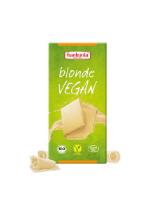 Organska Frankonia veganska bijela čokolada u kartonskom zelenom pakiranju od 100g