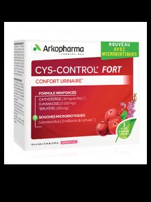 Arkopharma Cys Control Flash - Dodatak prehrani s brusnicom, vrijeskom i eteričnim uljima