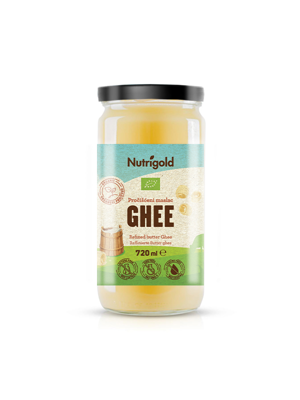 Ghee Clarified Butter - Organic 720ml Nutrigold
