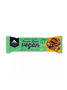 Multipower veganska proteinska čokoladica peanut butter u zelenom pakiranju od 55g